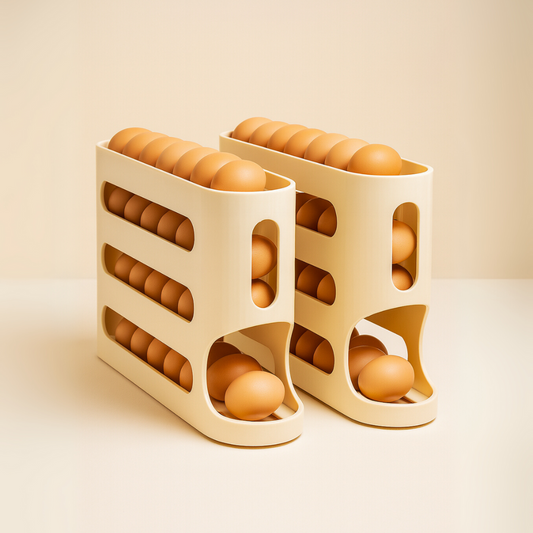 Porta Ovos – Armazenamento prático e inteligente na sua cozinha.