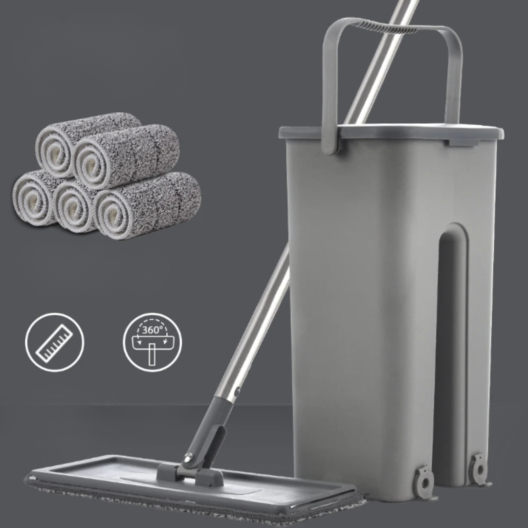 Mop Balde – Limpeza prática com sistema 2 em 1.