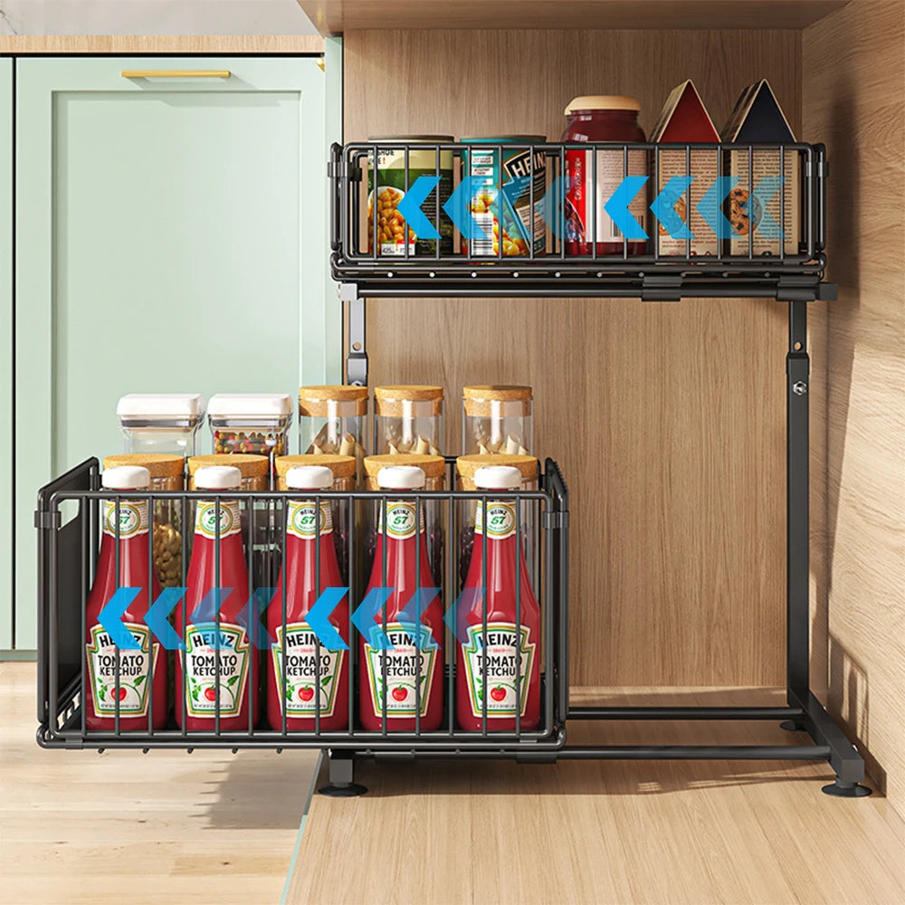 Organizador Cozinha – Armazenamento robusto e prático para o dia a dia.