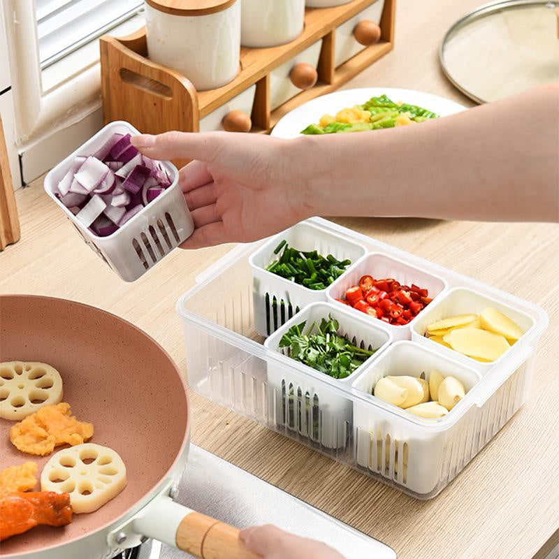Caixa Divisória – Praticidade e frescor para seus alimentos.