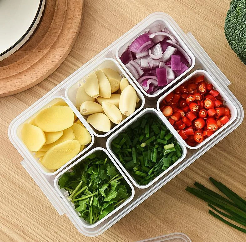 Caixa Divisória – Praticidade e frescor para seus alimentos.