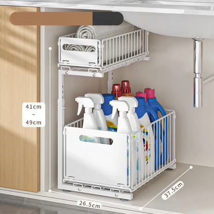Organizador Cozinha – Armazenamento robusto e prático para o dia a dia.