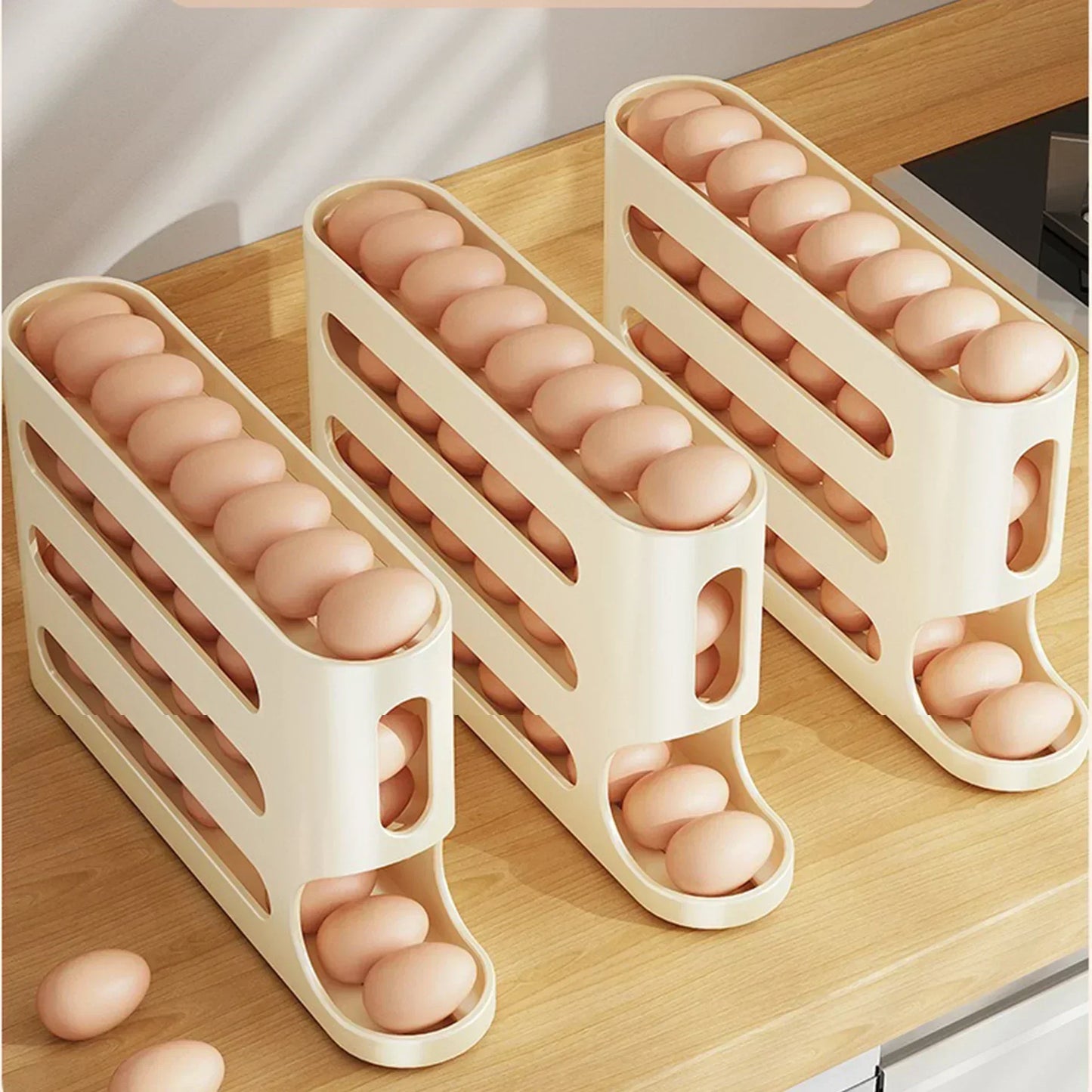 Porta Ovos – Armazenamento prático e inteligente na sua cozinha.