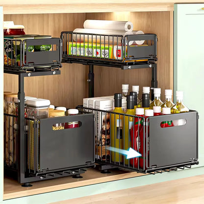Organizador Cozinha – Armazenamento robusto e prático para o dia a dia.