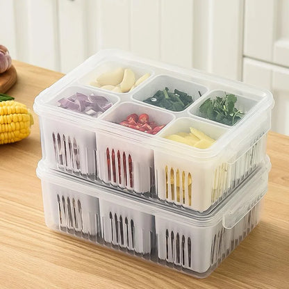 Caixa Divisória – Praticidade e frescor para seus alimentos.